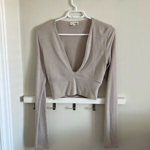 Wilfred Free beige long sleeve